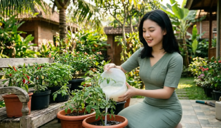 Manfaat Air Cucian Beras untuk Menyiram Tanaman