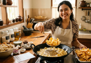 Gurih Alami,  Rahasia Membuat Kerupuk Udang yang Mekar dan Terasa Udangnya
