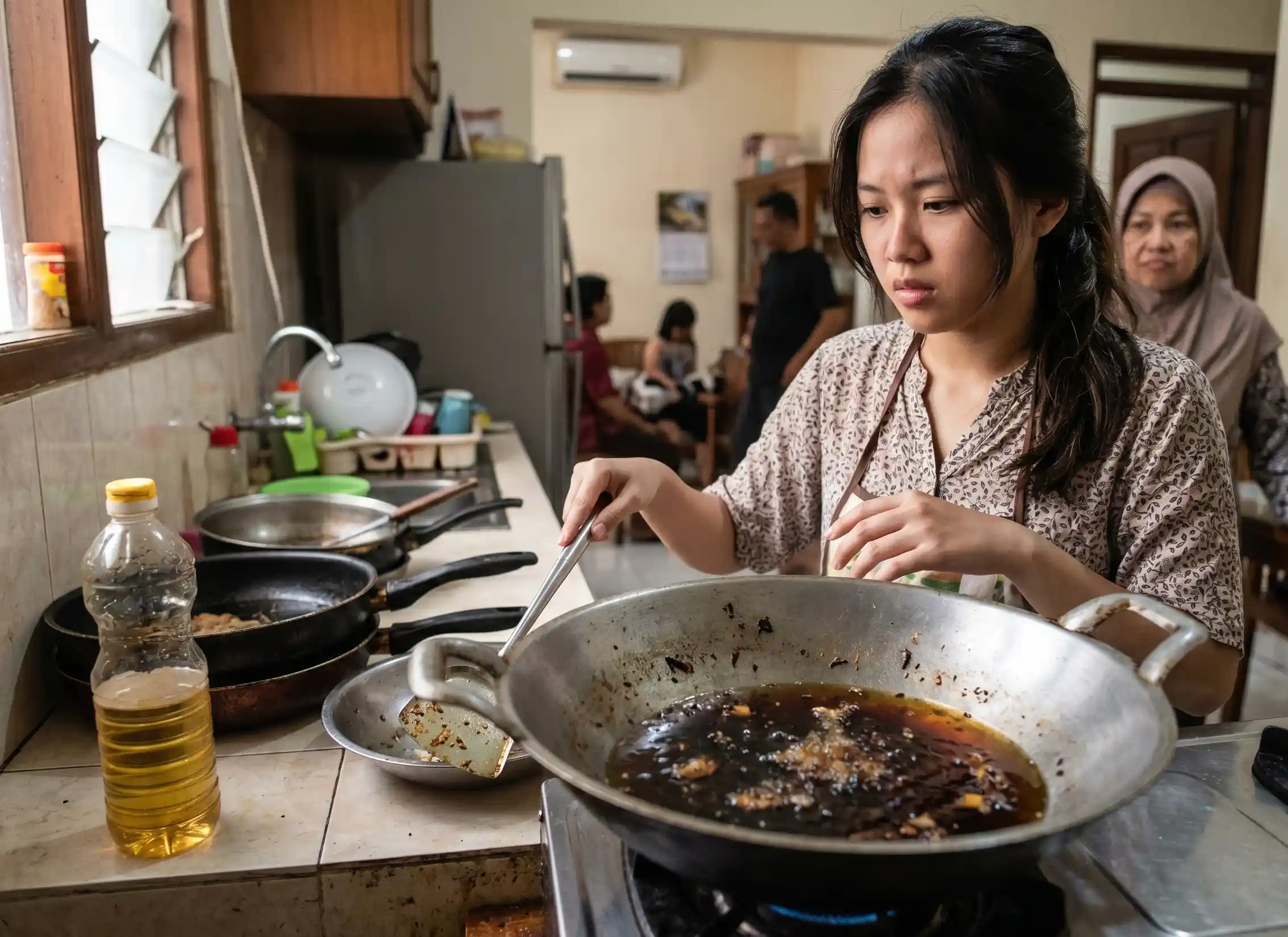 Bahaya Menggunakan Minyak Goreng Berulang Kali bagi Tubuh