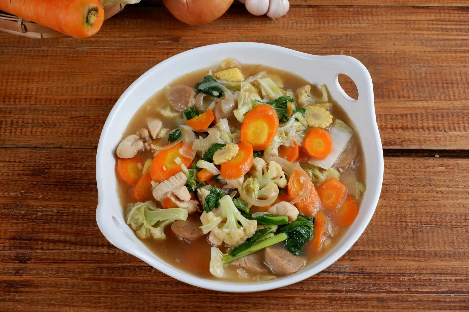 Capcay Kuah Sayuran Komplit untuk Menu Anak dan Dewasa