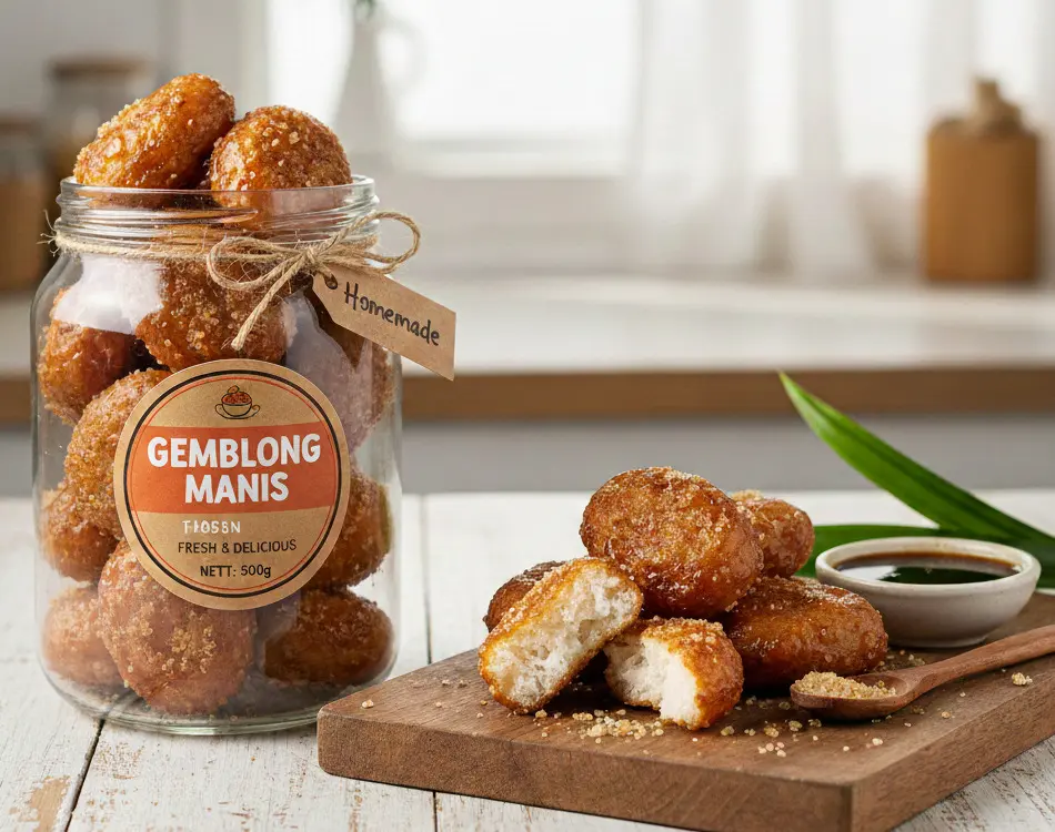 Cara Membuat Gemblong Manis Tahan Lama di Toples, Tetap Enak dan Empuk