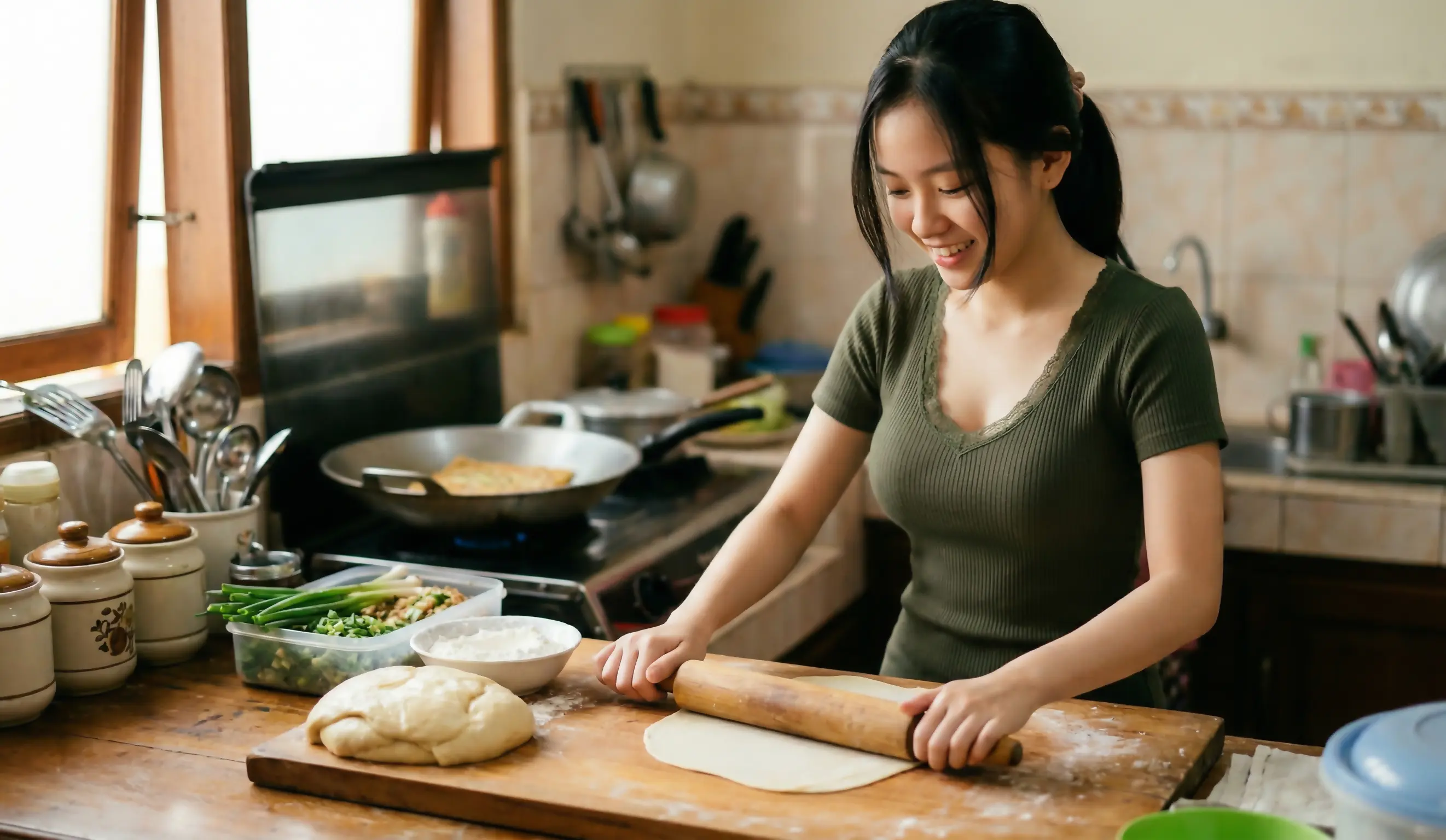 Cara Membuat Kulit Martabak Telur yang Lentur