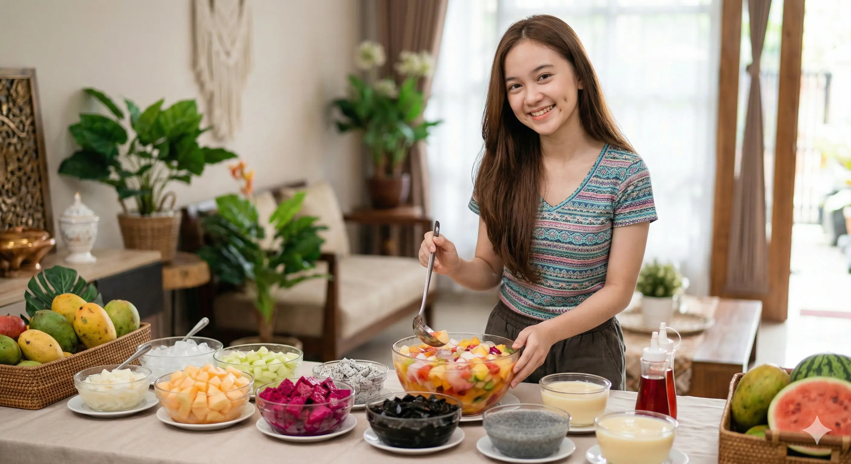 Cara Menyiapkan Es Buah Prasmanan yang Praktis untuk Acara Bukber di Rumah