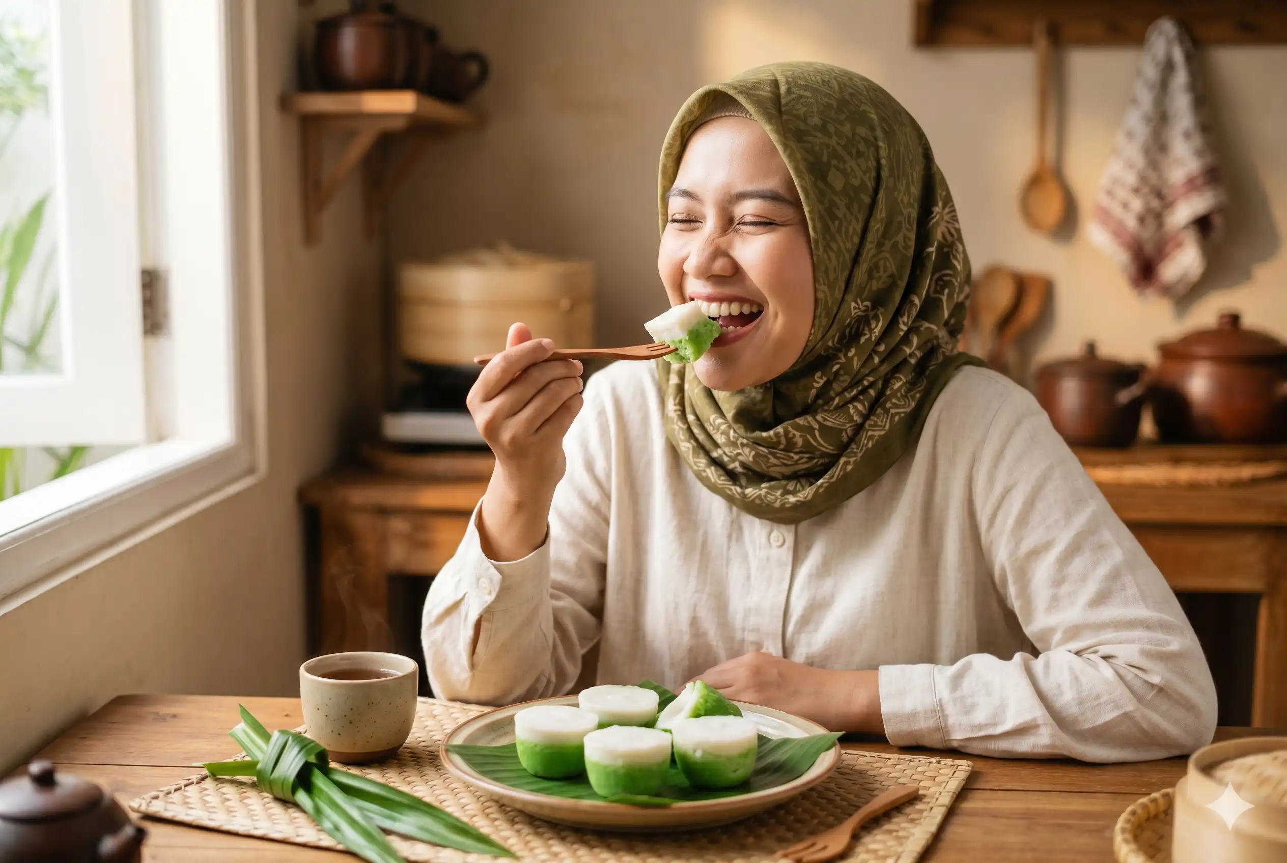 Kelembutan Tradisional dalam Setiap Gigitan, Resep Kue Talam Pandan yang Lumer di Mulut