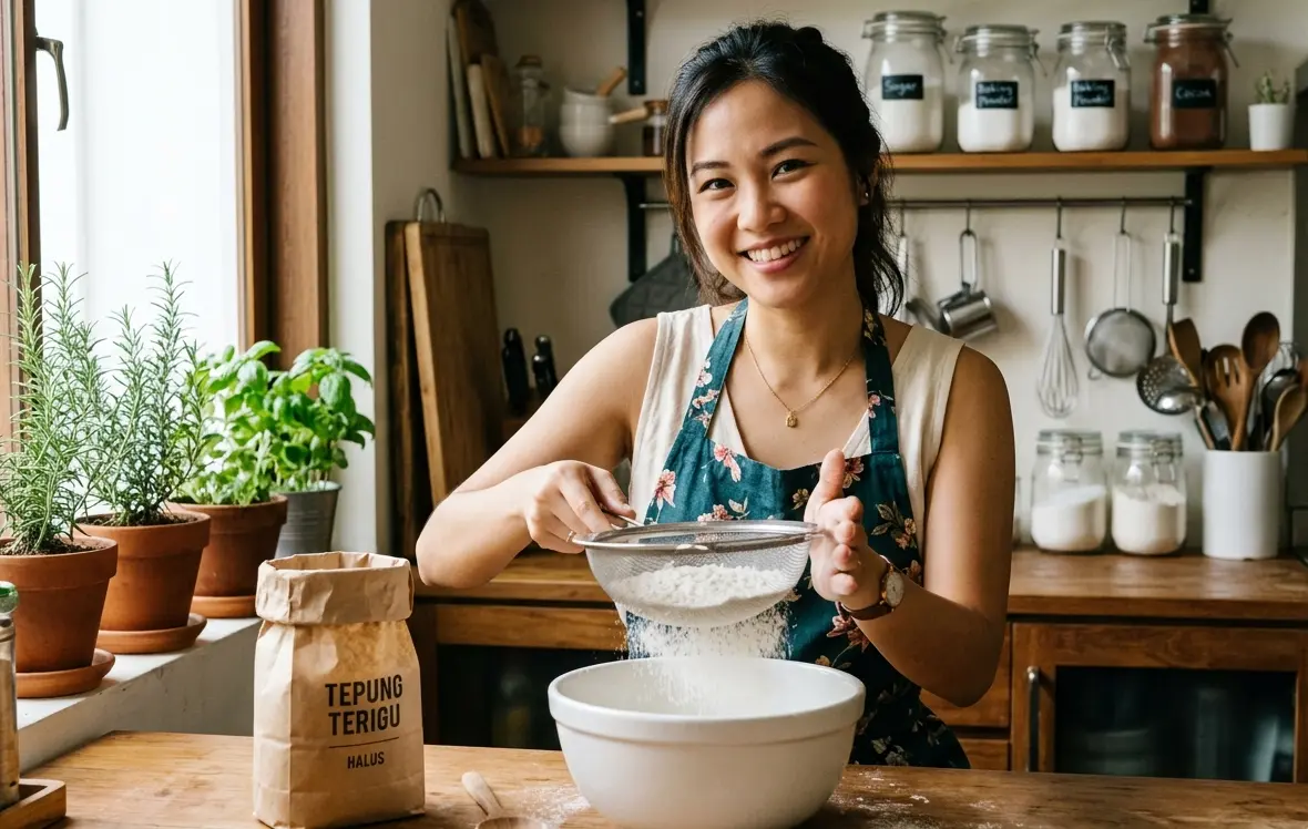 Manfaat Menyaring Tepung Terigu Sebelum Digunakan