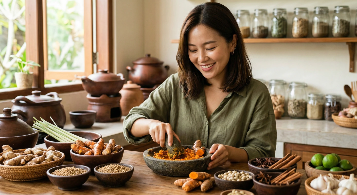 Meracik Bumbu Alami Nusantara untuk Daya Tahan Tubuh
