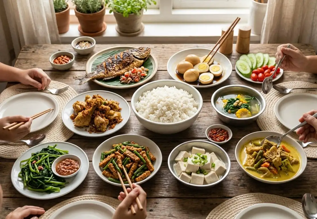 Pentingnya Variasi Lauk dalam Menu Makan Sehari-hari