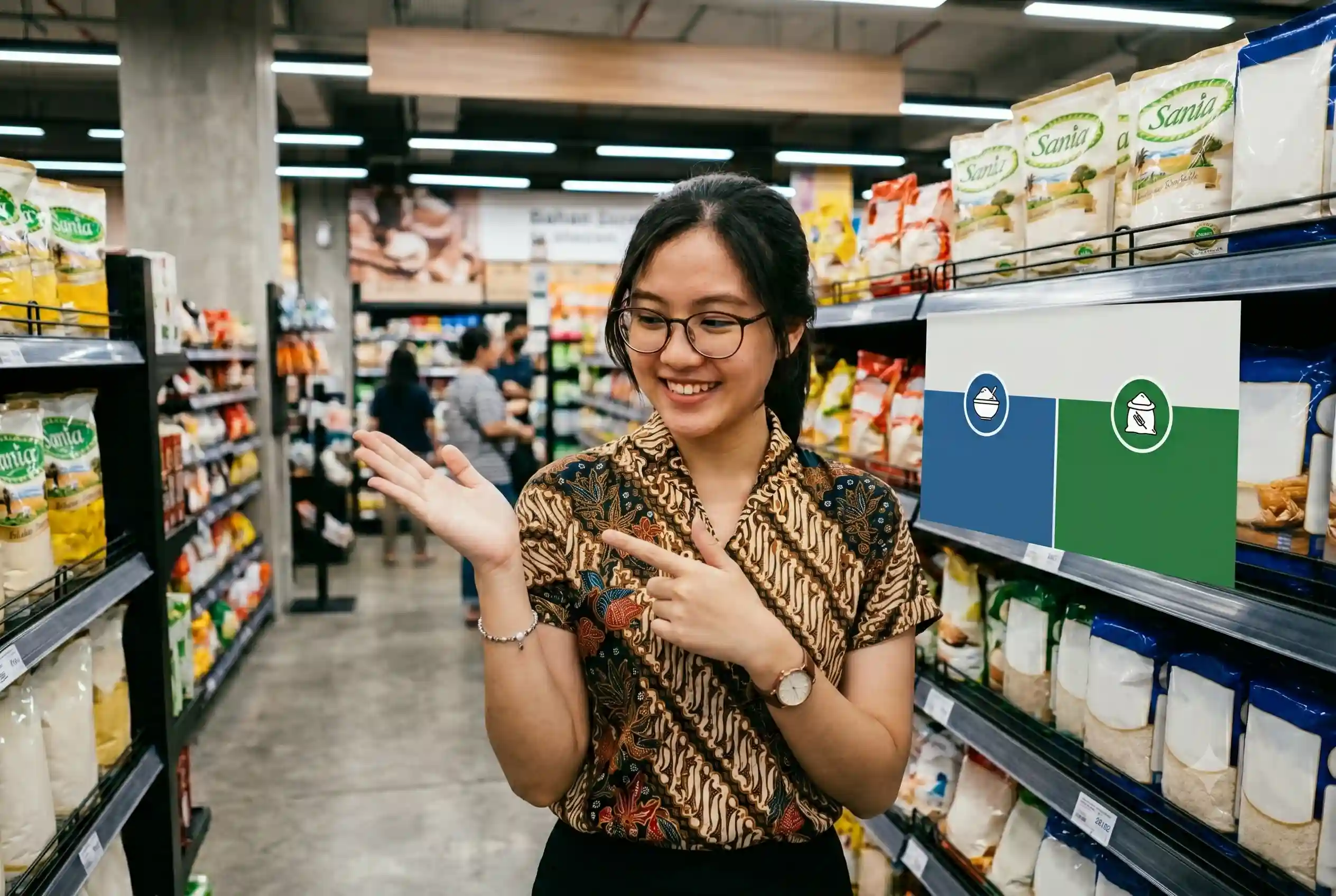 Perbandingan Kalori Tepung Beras dan Tepung Terigu