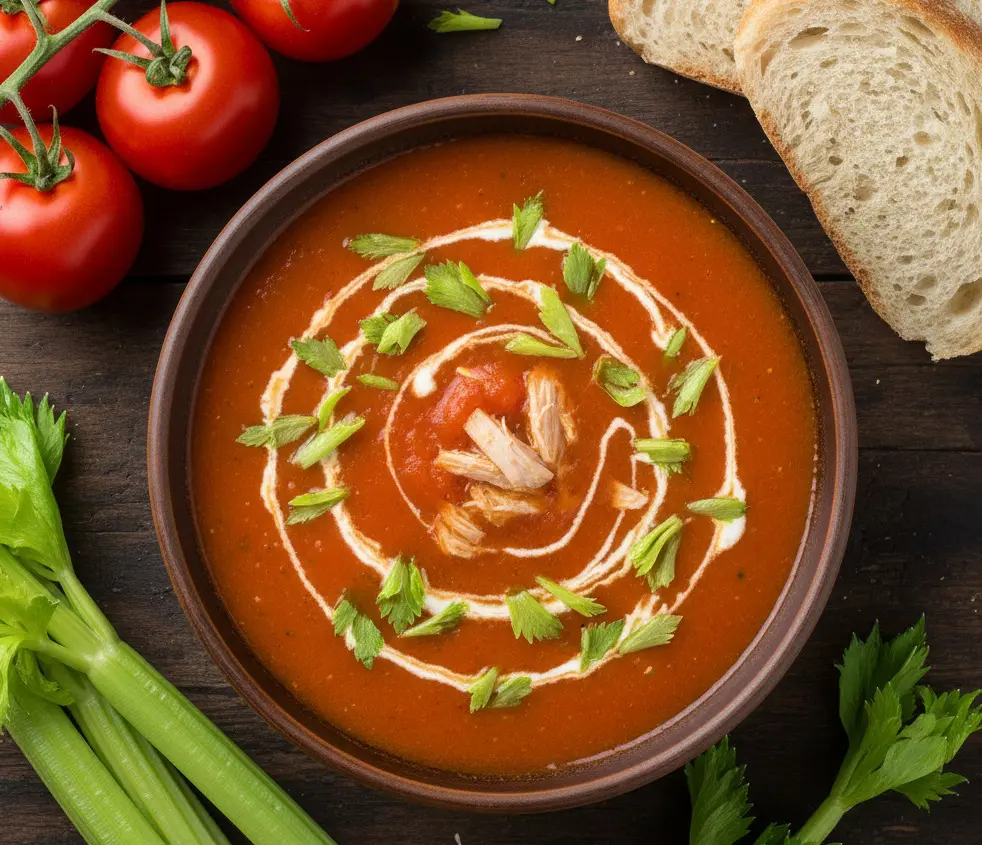 Rahasia Sup Tomat Segar Makanan Lezat untuk Menutrisi Kulit agar Tetap Cerah dan Awet Muda