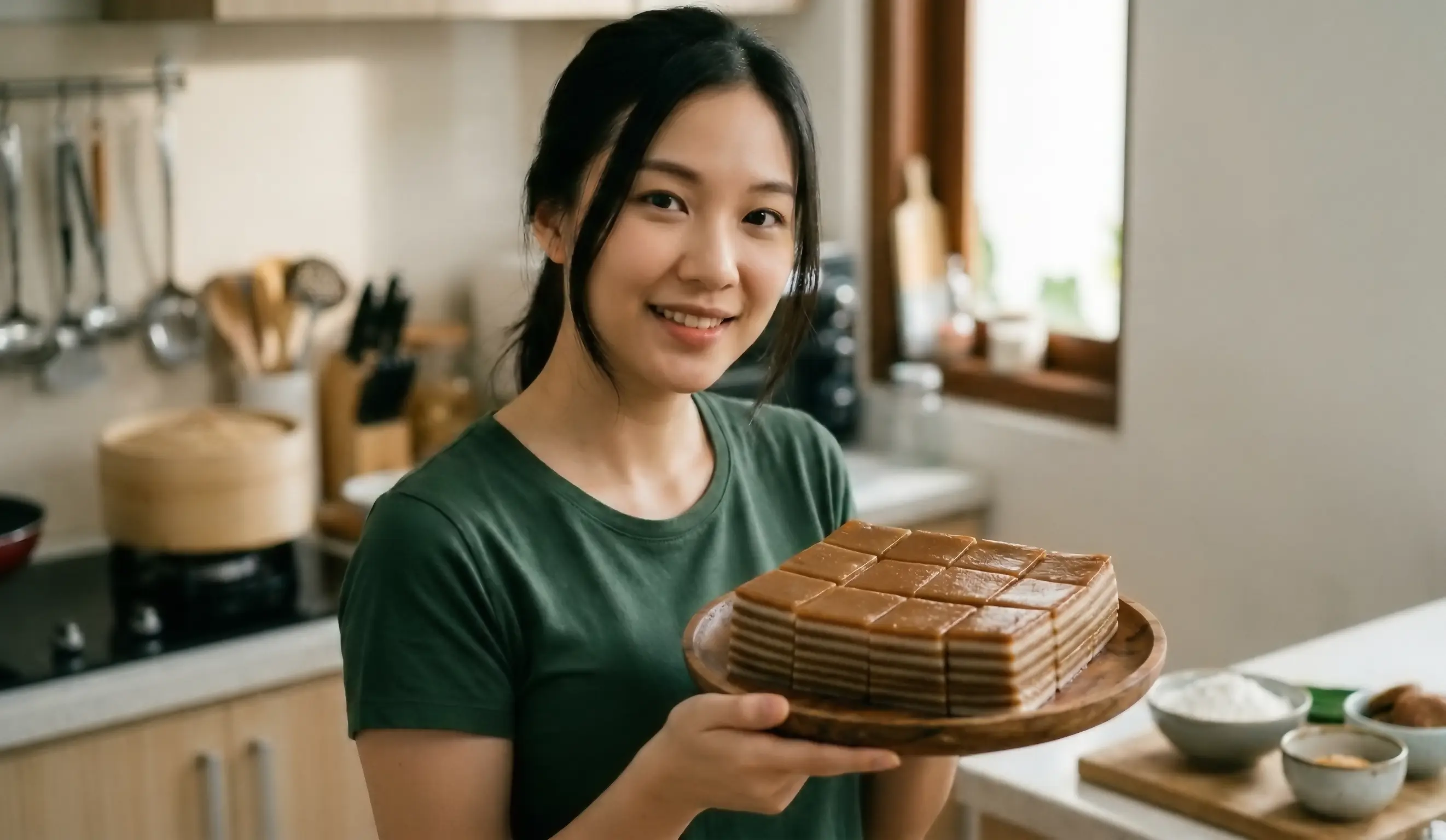 Resep Kue Lapis Tepung Beras yang Kenyal dan Manis