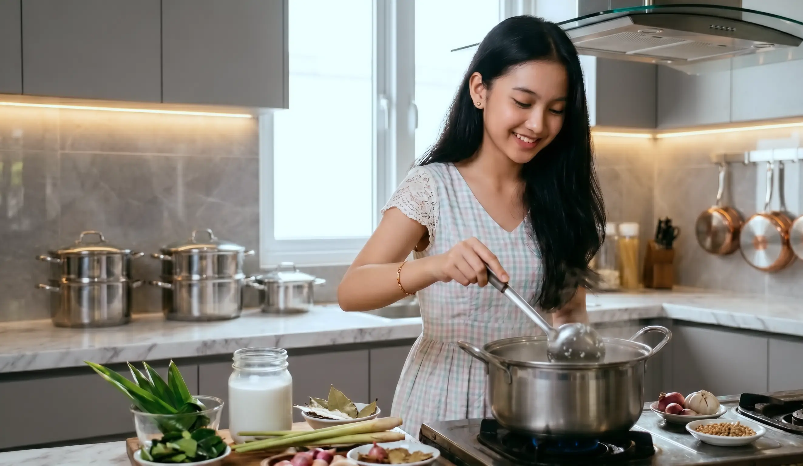 Resep Nasi Uduk Betawi Asli dengan Santan Segar