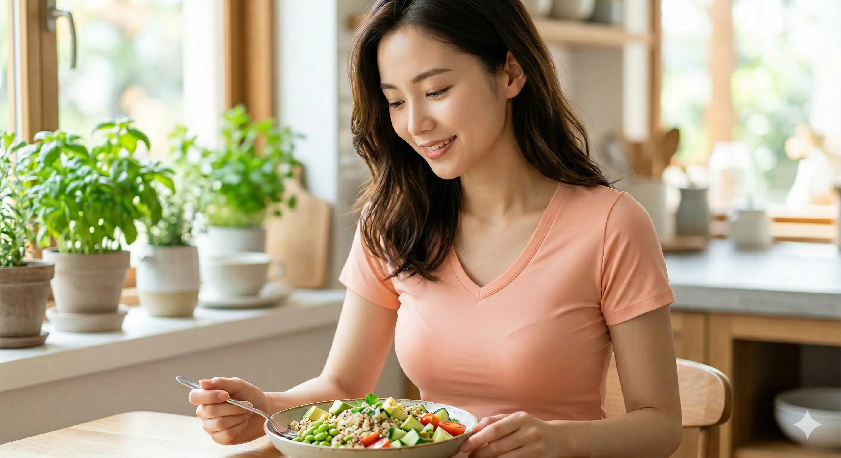 Salad Quinoa Alpukat dan Edamame Sumber Energi Stabil untuk Pagi