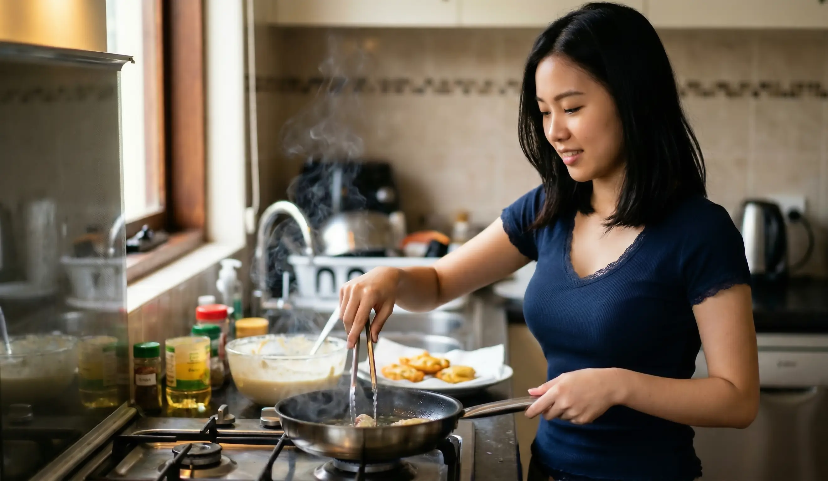 Teknik Menggoreng Tanpa Banyak Menyerap Minyak
