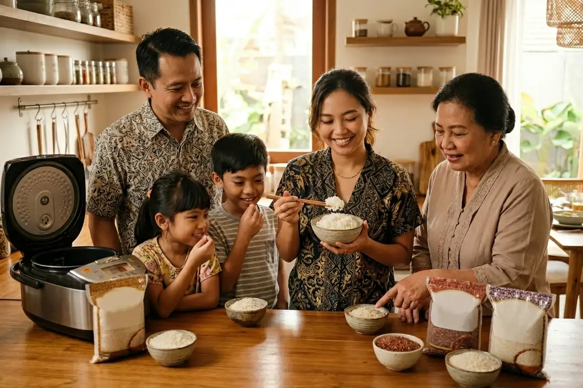 Tips Cara Memilih Beras yang Aman Dikonsumsi Keluarga Sehari-hari