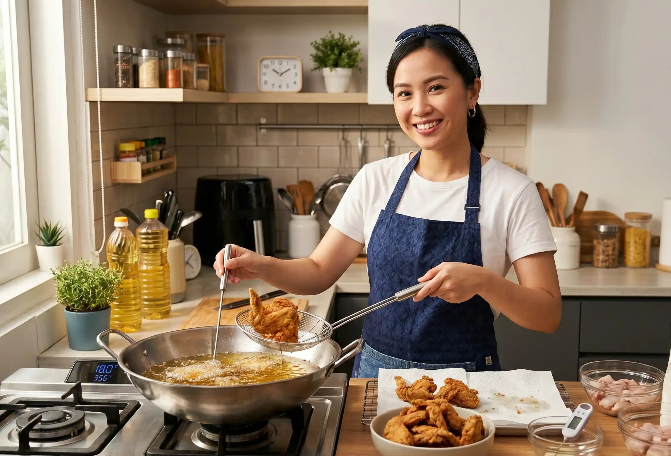 Tips Menggoreng Deep Frying agar Tidak Berminyak yang Ampuh