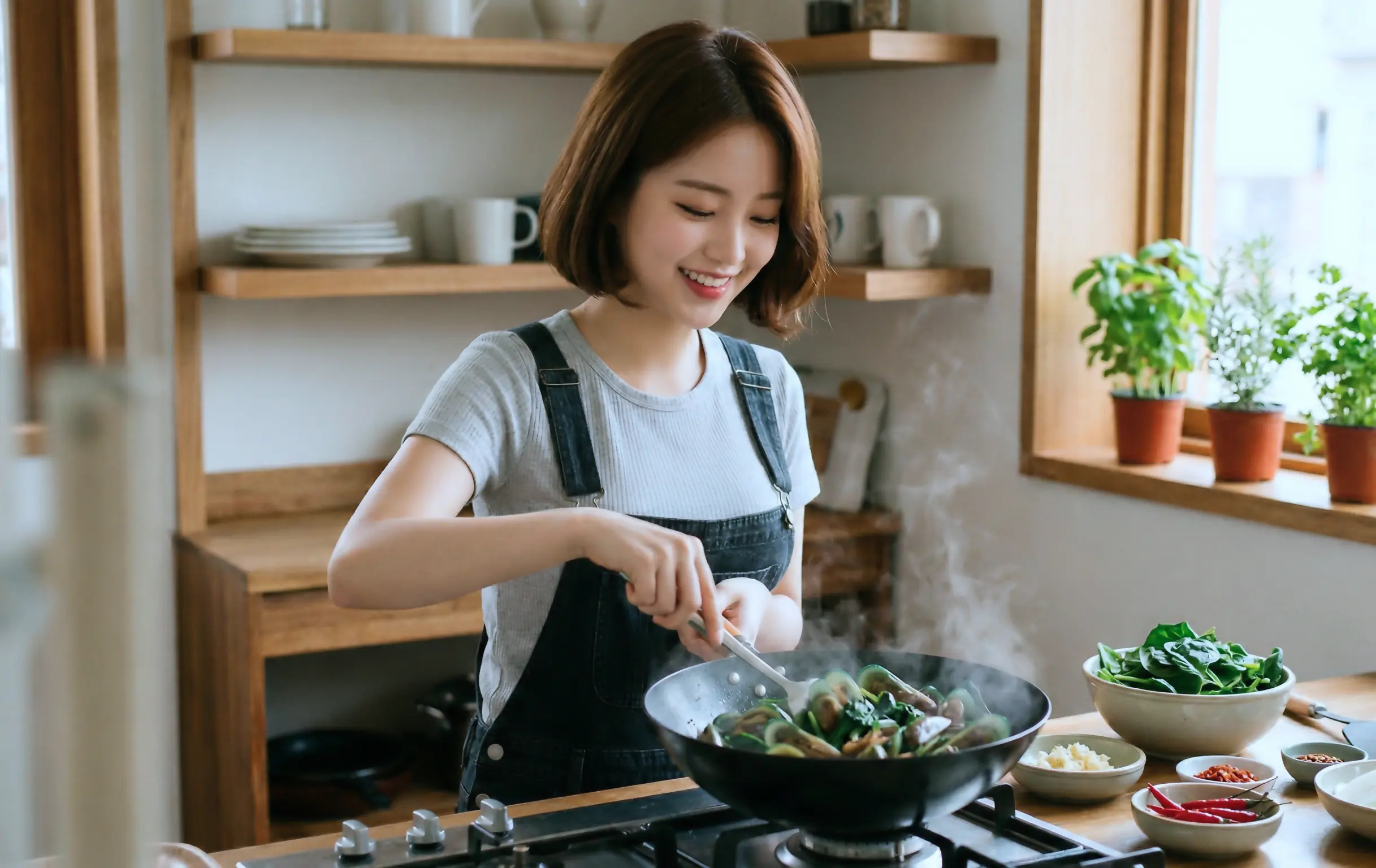 Kerang Hijau Tumis Bayam, Kombinasi Zat Besi untuk Cegah Anemia