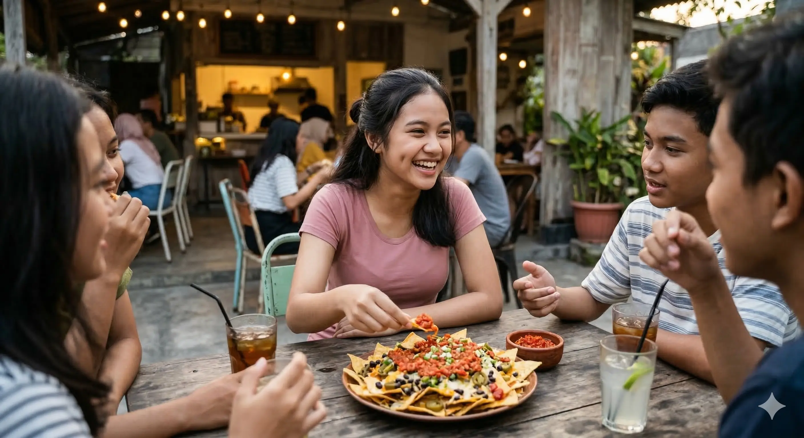 Nachos Sambal Pedas, Inovasi Camilan Barat dengan Sentuhan Rasa Nongkrong Lokal