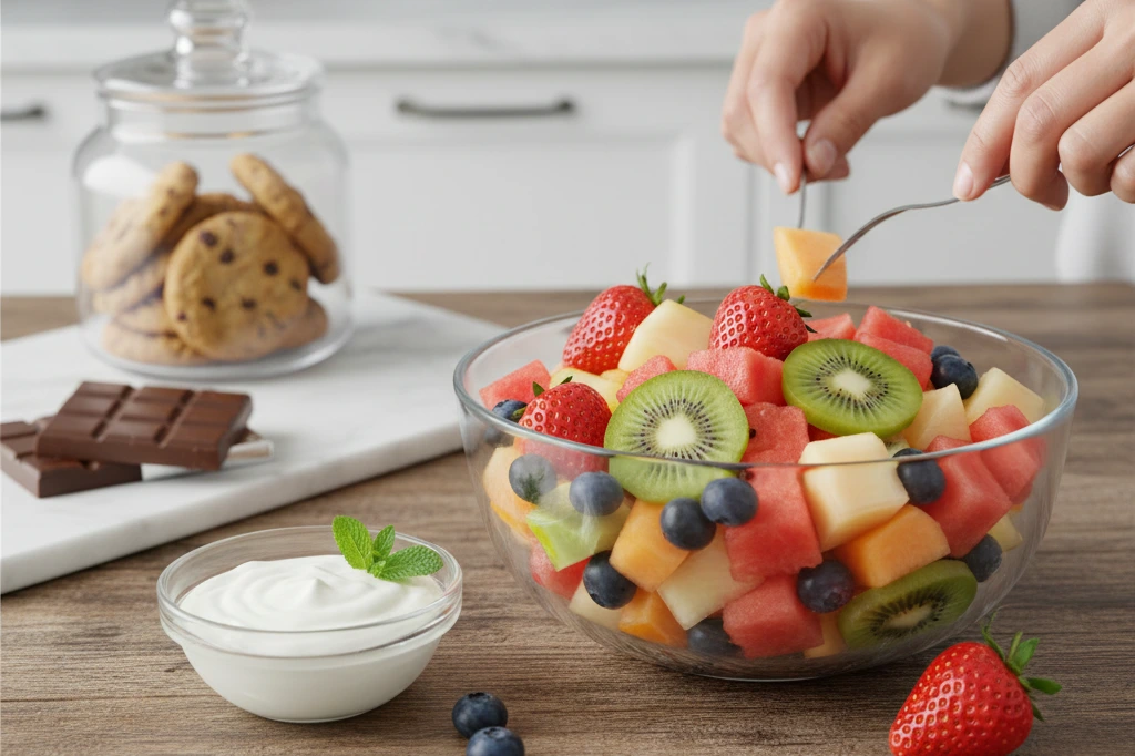 Tips Hidup Sehat Ganti Snack Manis dengan Buah Potong yang Menyegarkan