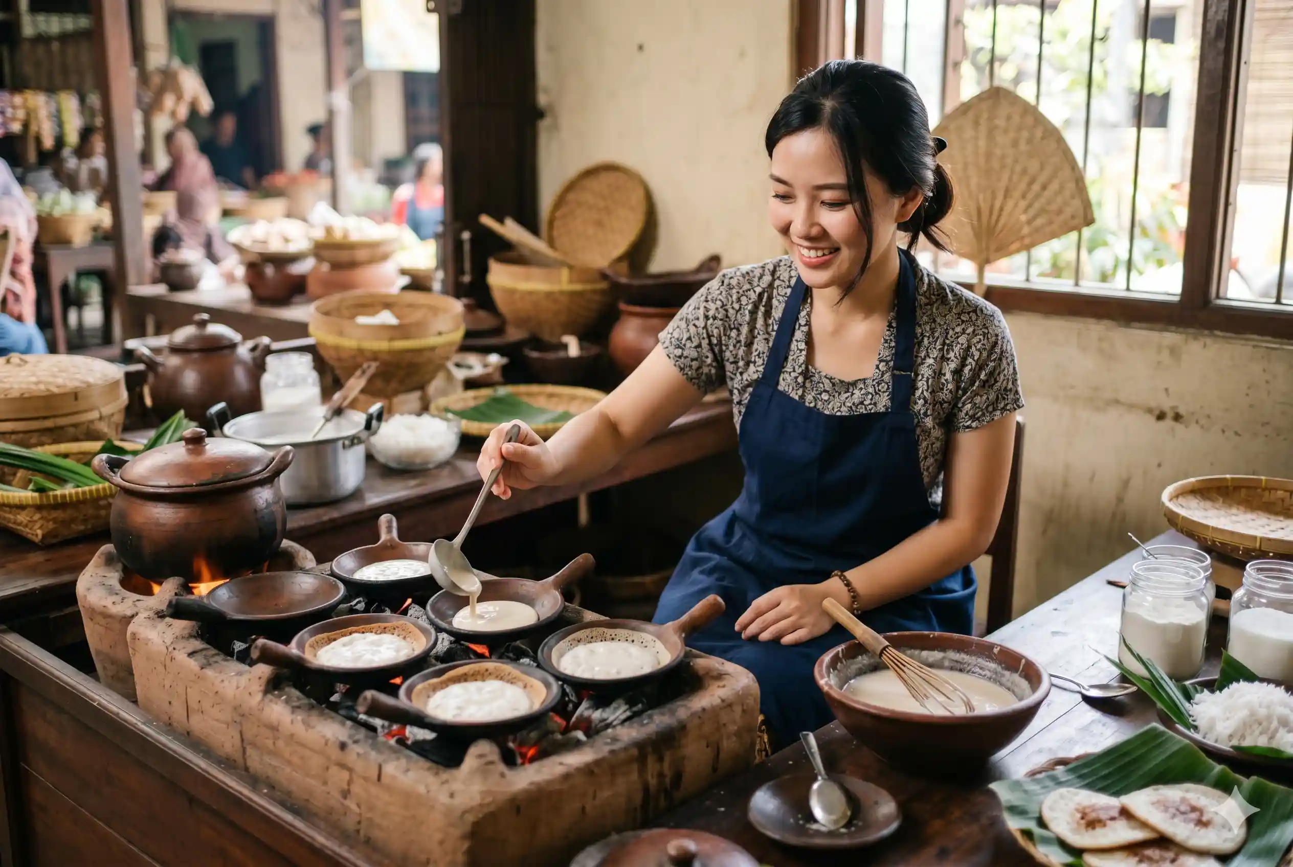 Rahasia Serabi Solo Autentik Tips Membuat Tekstur Lembut, Berpori, dan Gurih