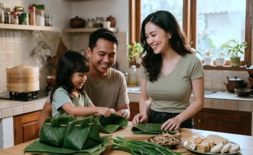 Bothok Tahu Tempe Teri Kukus Daun Pisang, Menu Protein Tinggi dengan Metode Rendah Minyak cover