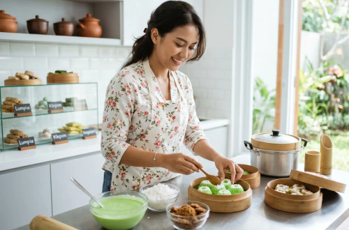 Rahasia Tekstur Jajanan Pasar,  Fungsi Tepung Terigu dalam Pembuatan Kue Basah Tradisional cover